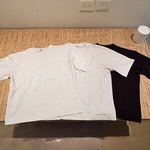 Uniqlo New Airism Oversized Tee 3-Pack